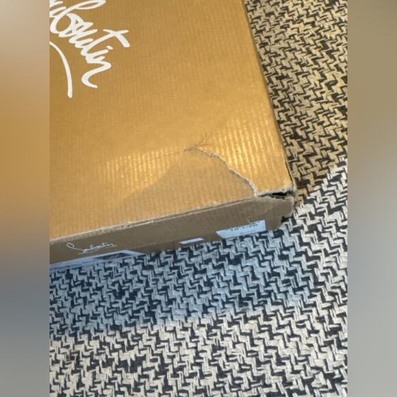 Christian Louboutin Almond Toed Bianca 140 Heels - Camel Patent Leather | 40.5 - Picture 16 of 16